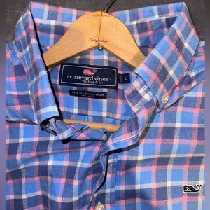 Men's Vineyard Vines Flannel Long Sleeve Button Down